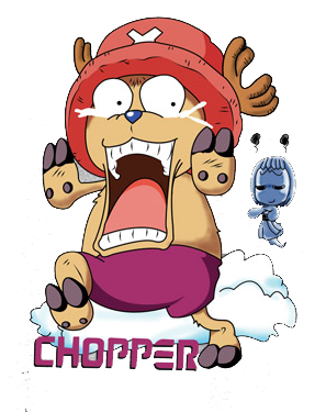 Hình in áo đồng phục Chibi One Piece