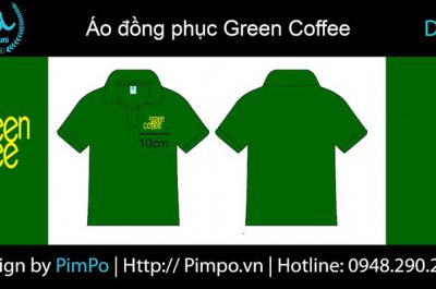 Áo đồng phục green coffe