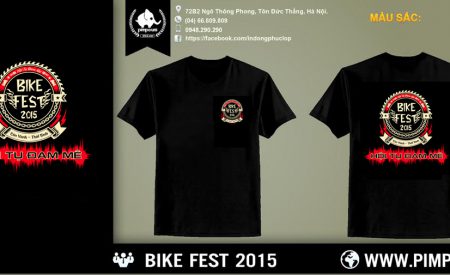 Áo đồng phục hội xe bike fest 2015