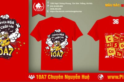 Áo đồng phục 10A7 Chuyên Nguyễn Huệ