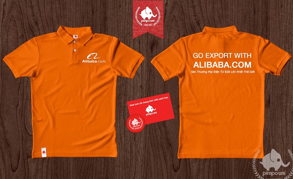 Áo đồng phục sàn thương mại điện tử Alibaba