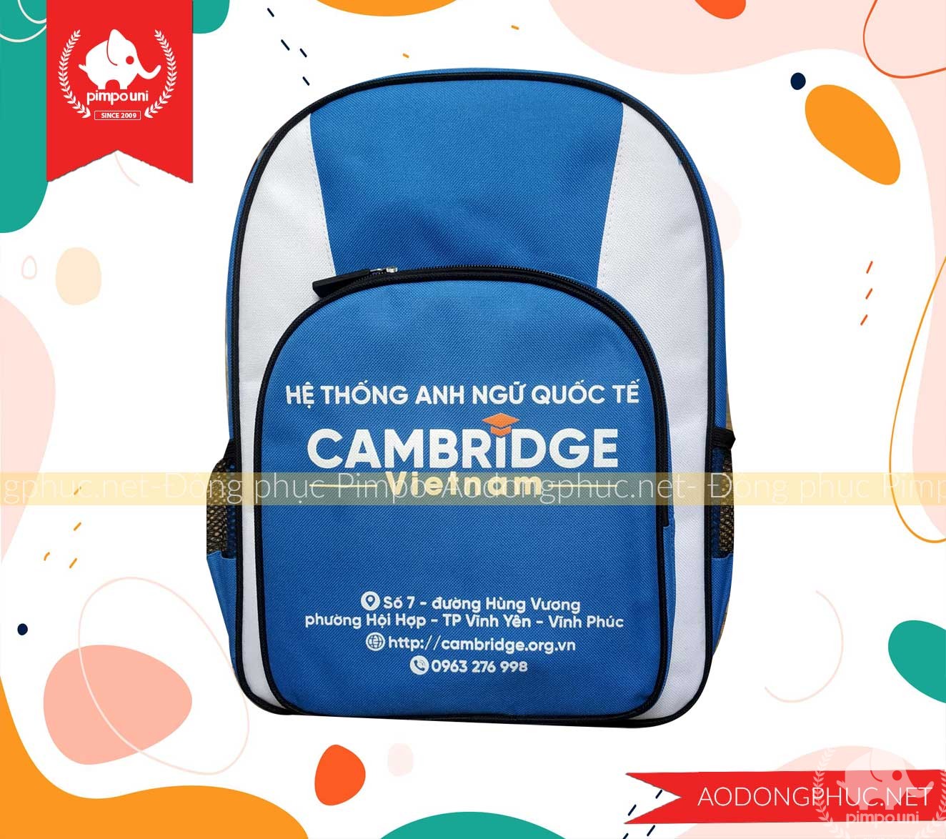 Ba lô hệ thống anh ngữ quốc tế cambridge